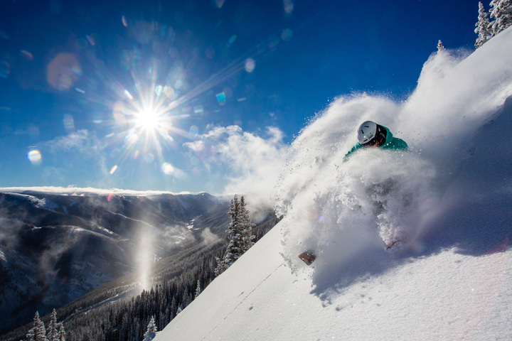 Skiing Snowmass