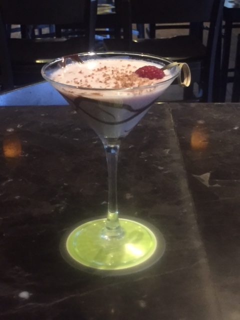 White Chocolate Raspberry Martini 