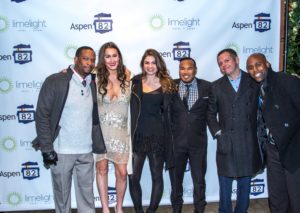 A group of attendees at the 2016 New Year's Eve party at the Limelight Hotel Aspen.