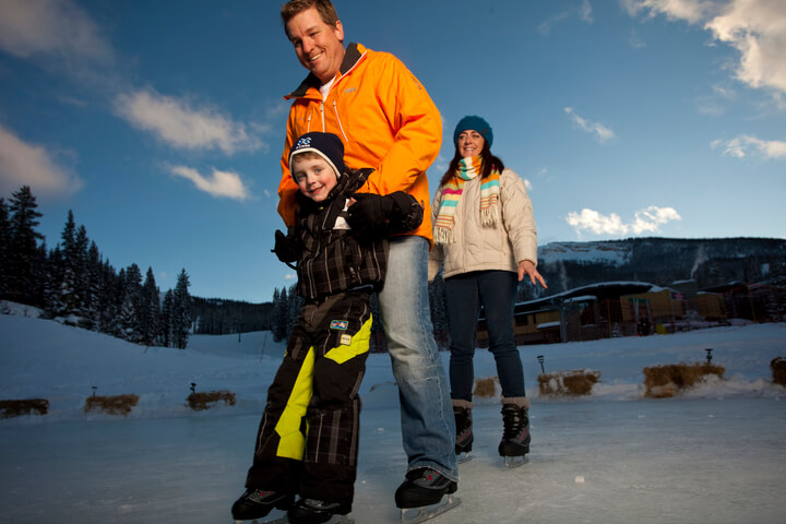 Ice skating Aspen 