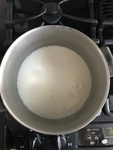minty white Russian Milk step 1