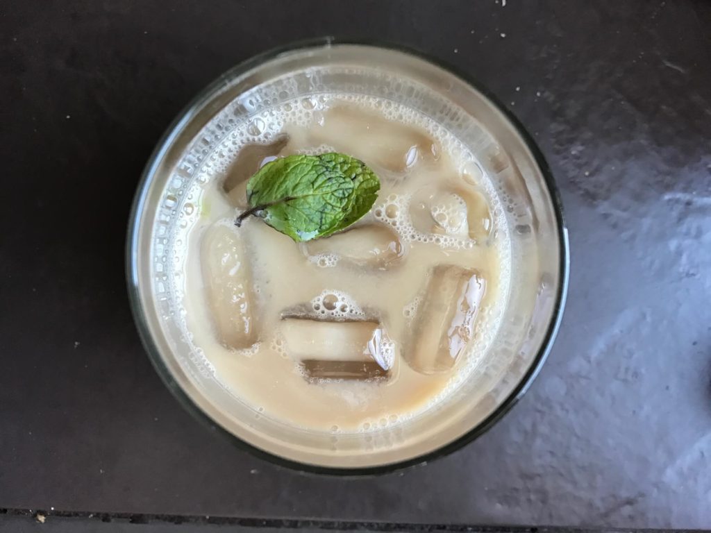 Minty White Russian