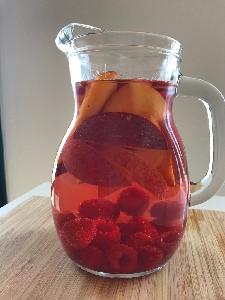 Rosé Sangria pitcher 