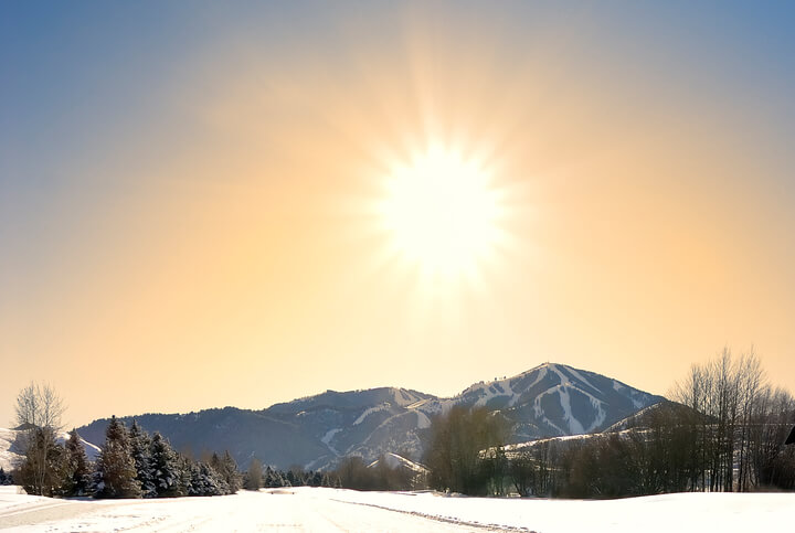 Scenic Baldy from Ketchum