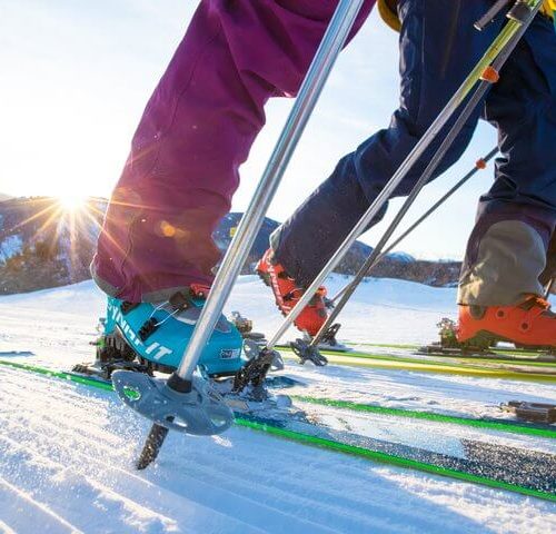 Why Try uphill skiing