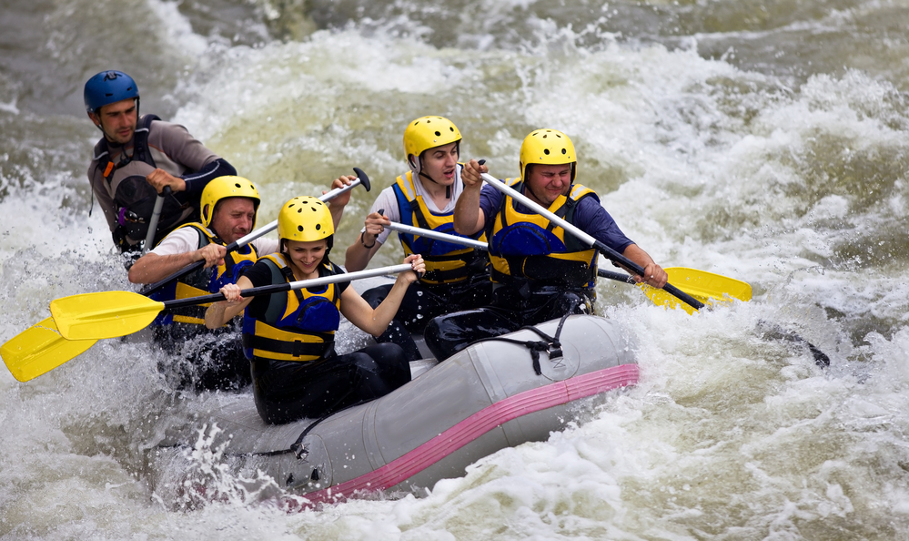 Whitewater rafting aspen