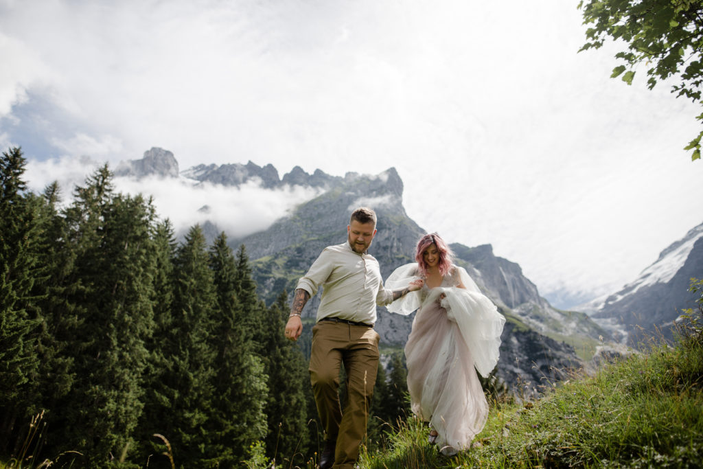 mountain wedding