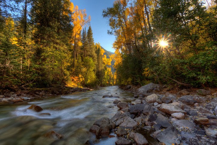 river in aspen