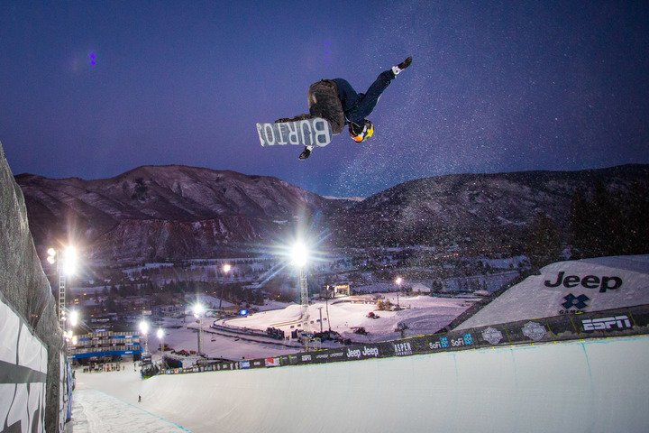 X Games Aspen Half pipe